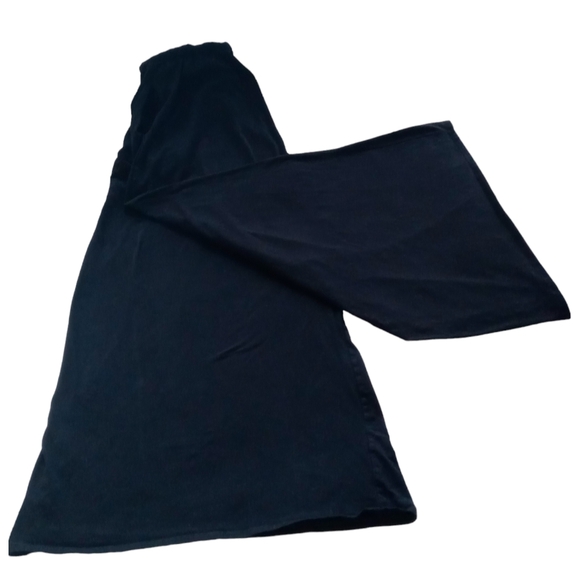 Rebdolls Pants - REBDOLLS Women's Size 2X Black Stretchy Wide Flare Pants